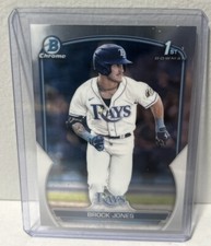 2023 Bowman CHROME 1st Brock Jones Tampa Bay Rays
