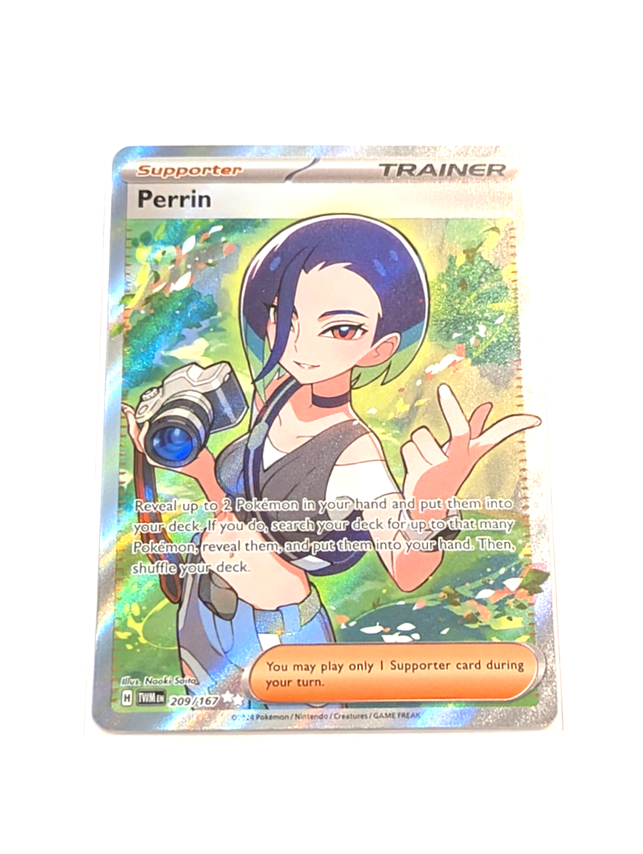 Perrin 209/167 Trainer Ultra Rare Full Art POKEMON TCG TWIM