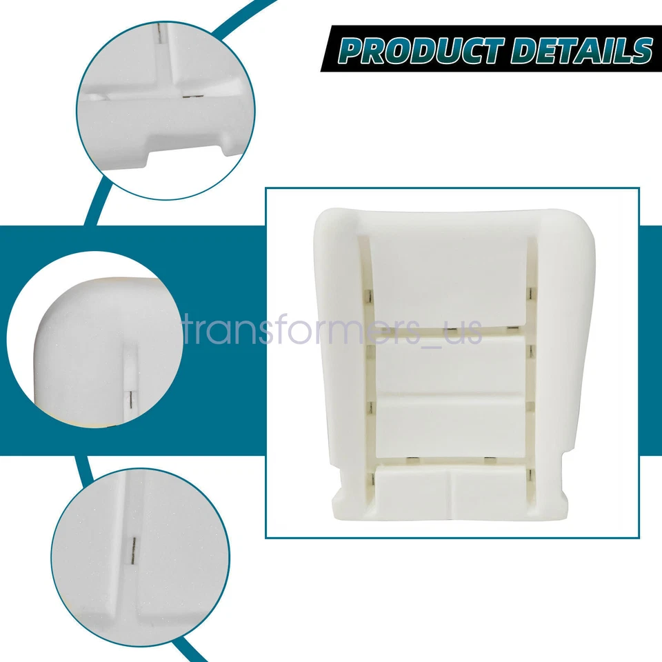 Cojín de espuma para asiento inferior conductor/pasajero Ford F250 Lariat XLT 2002-2007 Foto 3 de 4