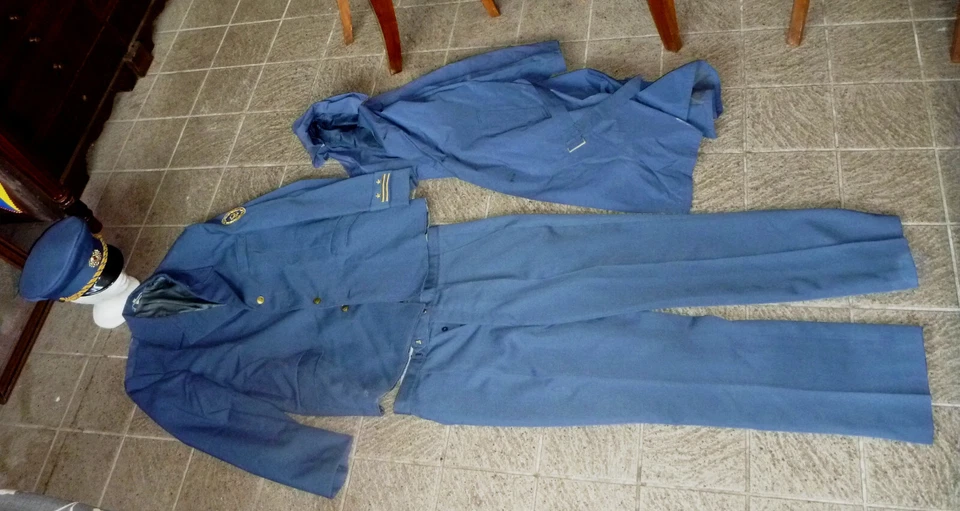 DDR Original Paradeuniform Deutsche Post Postsekretär Größe 54,Mütze 57 SELTEN!! - Bild 2 von 4