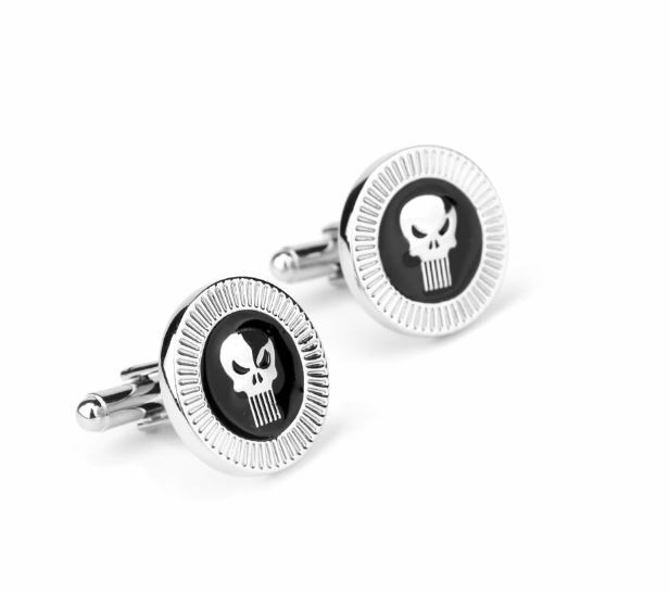 GEMELOS de moda camisa, Marvel Comics, The Punisher, Skull-ENVIO CERTIFICADO