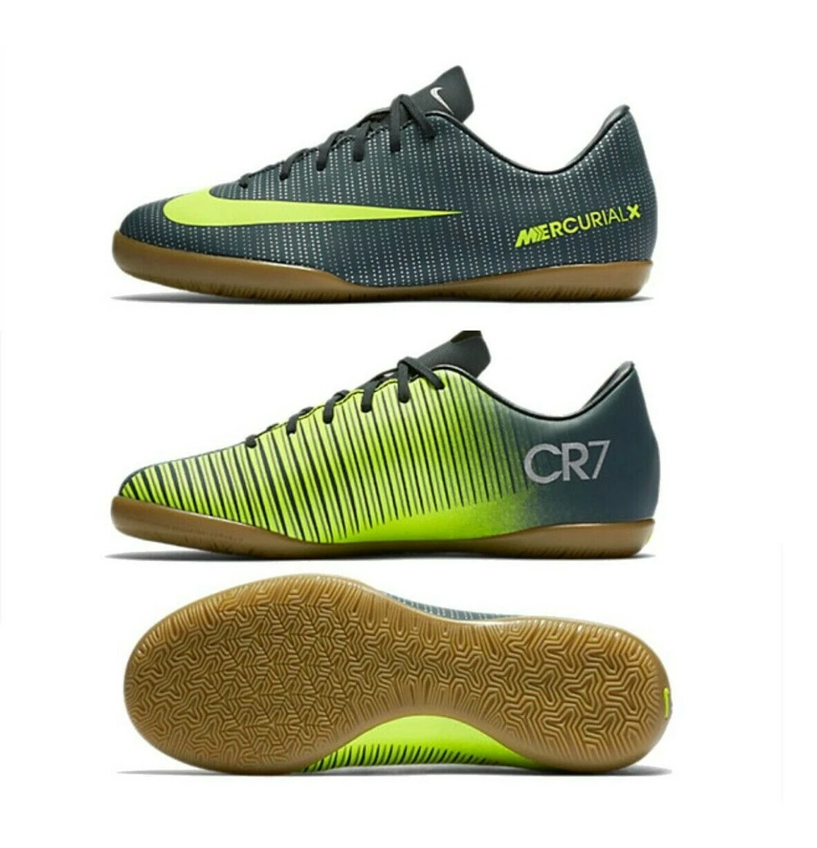 NIKE CR7 RONALDO VAPOR XI IC YOUTH SHOES Seaweed | eBay