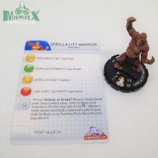 Heroclix DC75th Anniversary set Gorilla City Warrior 004 Common figure w/card 