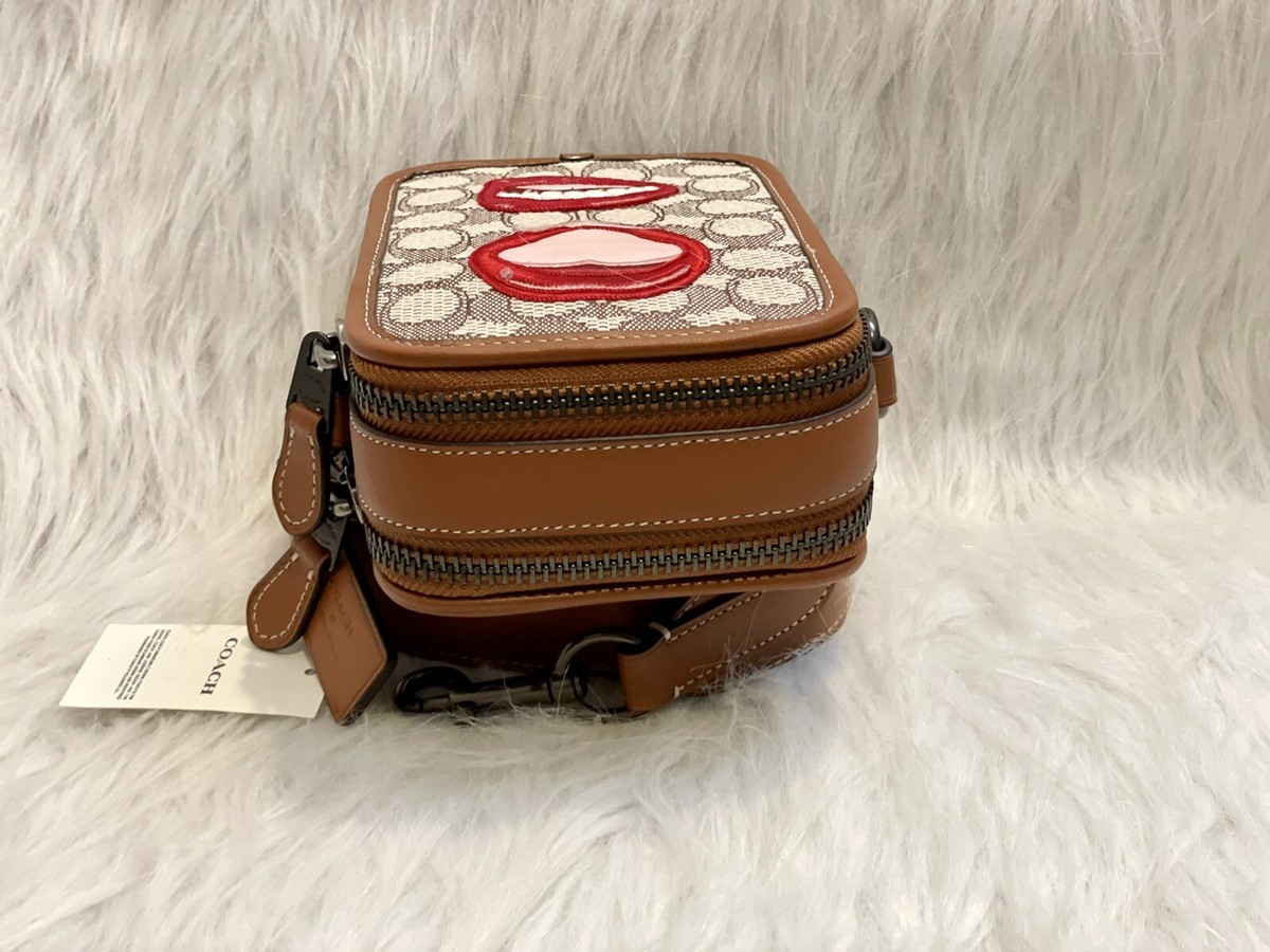 Coach X Tom Wesselmann Rogue Crossbody 12 In Signature Textile