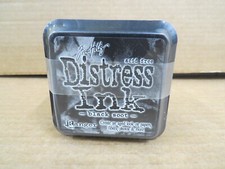 Ranger Tim Holtz Distress Ink Pad-Black Soot - 3 Pack New For Paper Fiber Photo