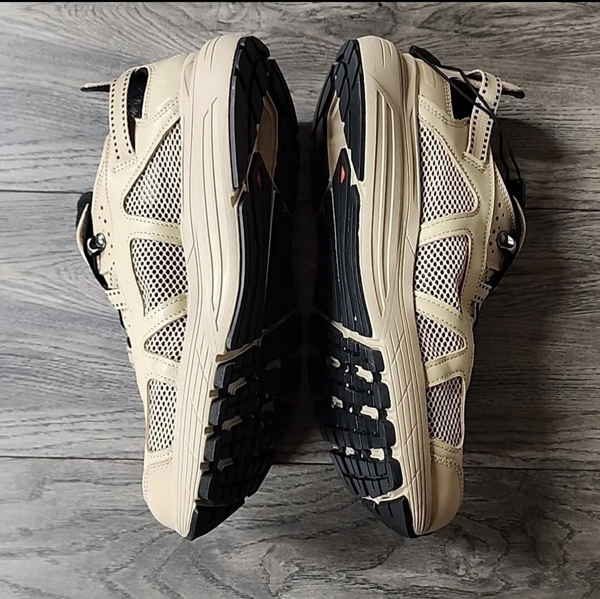 人気 ☆ SALOMON ☆ TECHSONIC LEATHER ADV SAFARI Men's Salomon Techsonic Leather LTR Advanced Safari Brown