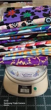 1 Lb. Kaffe Fassett Fabric Scraps Pack  4-6 Inches Wide100% Cotton fabric lot