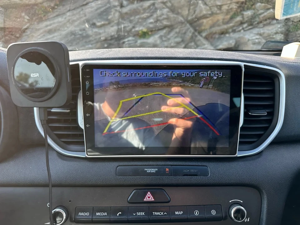 Autoradio Stereo Android Kia Sportage 4 Carplay Navigatore Comandi Volante Wifi - Immagine 4 di 4