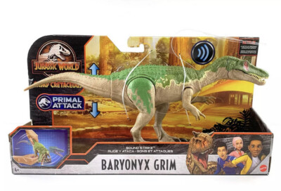 NEW Jurassic World BARYONYX GRIM Camp 