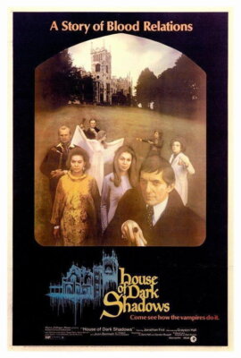 66305 House of Dark Shadows Movie Jonathan Frid Wall Decor Print Poster
