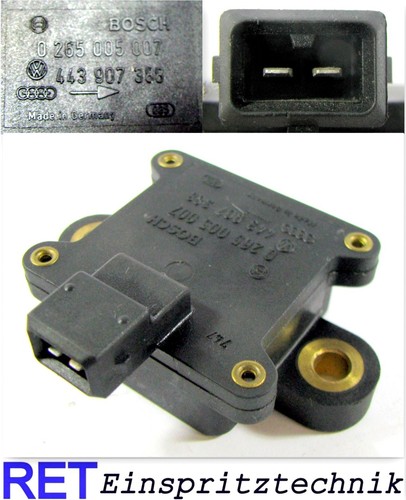 ABS Sensor Steuergerät BOSCH 0265005007 VAG 443907388 original