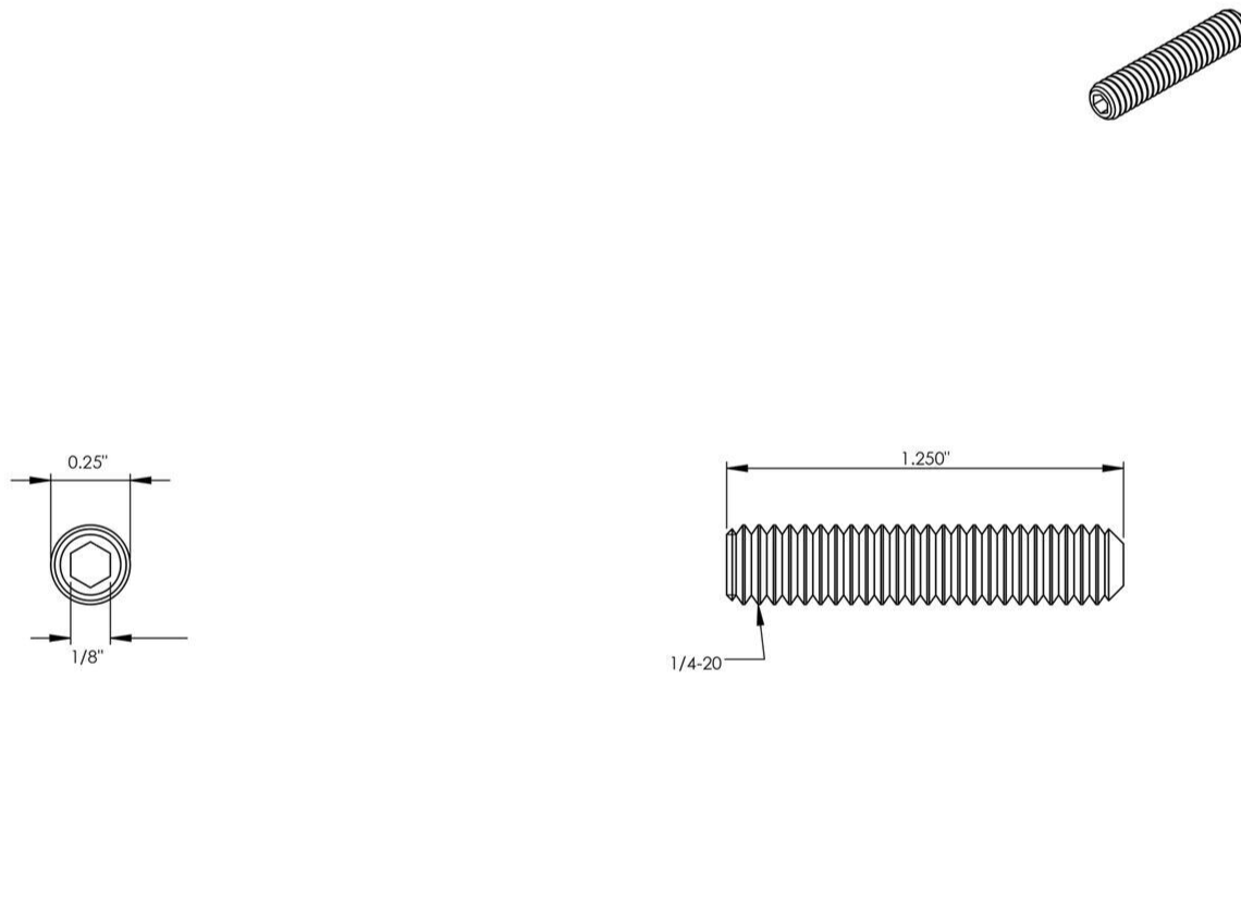 SB Chevy Stainless Valve Cover Studs, Nuts, Hold Down, Spreader Bars