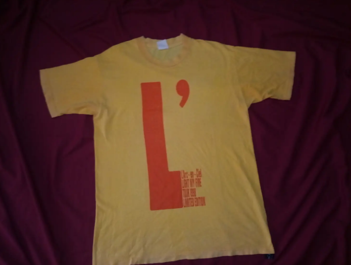 Rare HTF Vtg 90s 1998 Limited Edition L'Arc en Ciel tshirt as worn