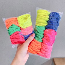 50/100x Women Girls Hair Bands Ties Rope Rings Elastic Hairband Ponytail Holder