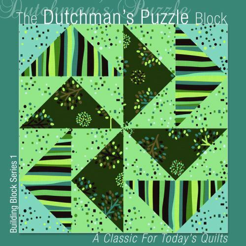 THE DUTCHMAN'S PUZZLE BLOCK A Classic for Today's Quilts by All American Craft - Picture 1 of 1