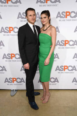 Artist Scott Campbell actress Lake Bell at ASPCA'S 18th Annual Ber - Old Photo