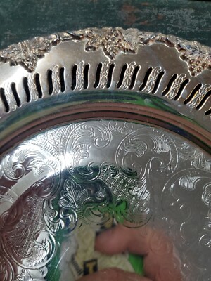 Old English Reproduction E.P. On Copper Tray Plate Lead Mounts. | eBay
