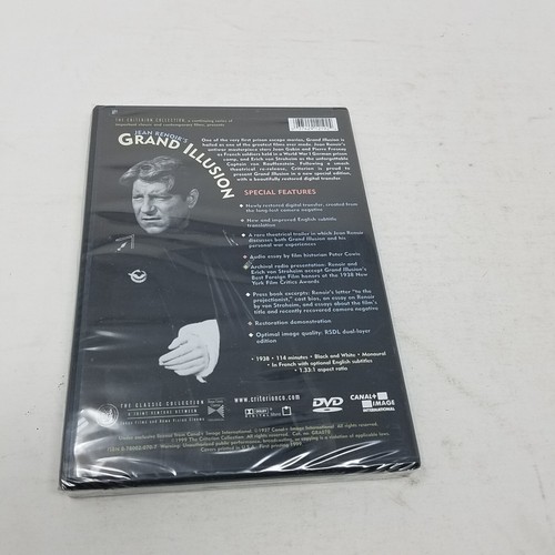 The Criterion Collection Grand Illusion DVD New Factory Sealed 1999 1st Printing - Picture 2 of 9