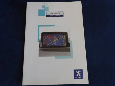 catalogue peugeot navteq on board 2007 - Photo 1/4