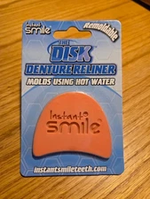 Instant Smile, The Disk Denturereliner, Molds Using Hot Water, 