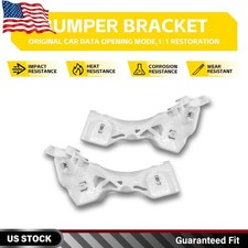 Pair Front Left Right Bumper Retainer Brackets For 2004-2009 Mazda 3 Hatchback