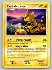 Electabuzz Diamond and Pearl 81/130 NM on eBay