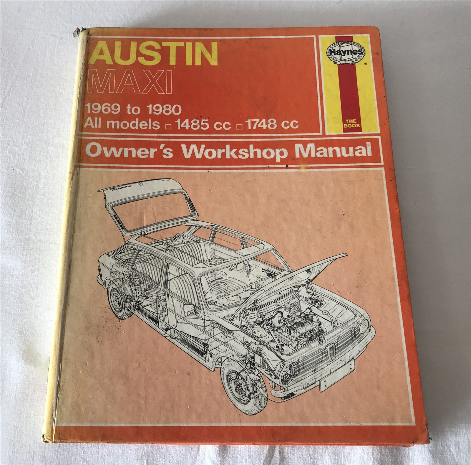 Austin Maxi 1485-1748cc Owners Workshop Manual 1969-80 Haynes 052 Hardback, 1980
