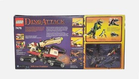Lego 7476 Dino Attack Iron Predator vs. T-Rex Sealed Incl US duty