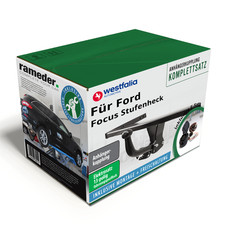 Westfalia Anhängerkupplung starr & 13poliger E-Satz für Ford Focus Sfh. 10- TOP
