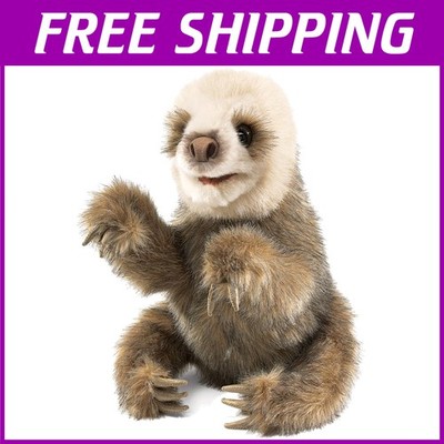 Interactive Baby Sloth Hand Puppet=#