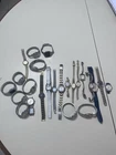 Vintage Watch Lot Bulova Timex Waltham 17 Jewels Quartz 25 Lot Parts Repair