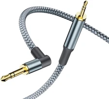 Herfair 3.5mm to 2.5mm Aux Cable Male to Male Audio Cord Replacement Headphon...