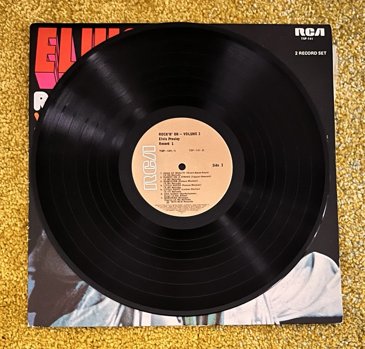 Elvis Rock 'N' On Volume 2 By Elvis Presley (2 x Vinyl LP, 1974)