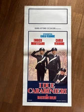 131S,LOCANDINA,I DUE CARABINIERI Montesano Carlo Verdone Massimo Boldi 1984