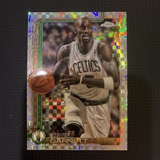 2025-26 Topps Chrome #247 Kevin Garnett X-Fractor Celtics  