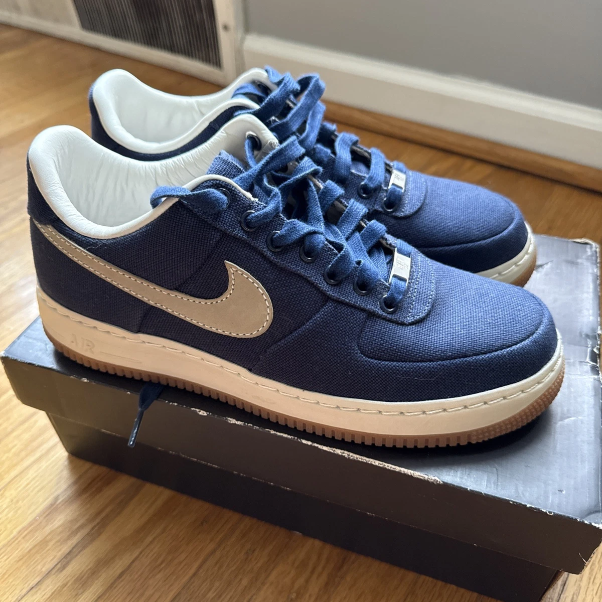 Nike Air Force 1 Supreme 07 Blue | eBay