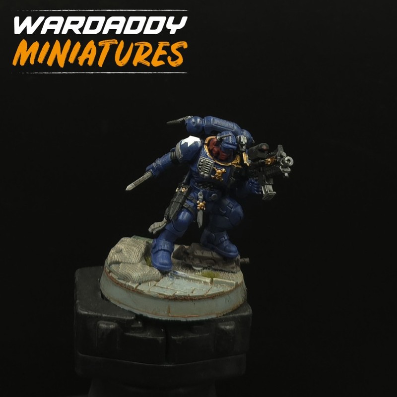 Well Painted Warhammer 40k Ultramarine Primaris Phobos Lieutenant Games Workshop