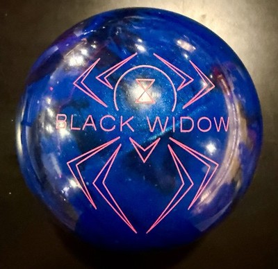 🎳 HAMMER BLACK WIDOW MANIA – 14 lbs, Used (Single Drill, 10 Games
