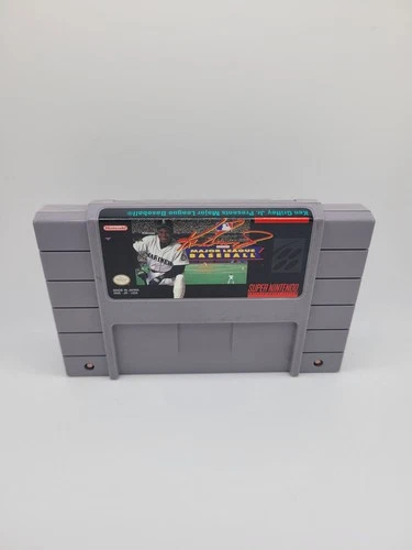 Ken Griffey Jr. Major League Baseball (Super Nintendo SNES) Authentic - Tested!