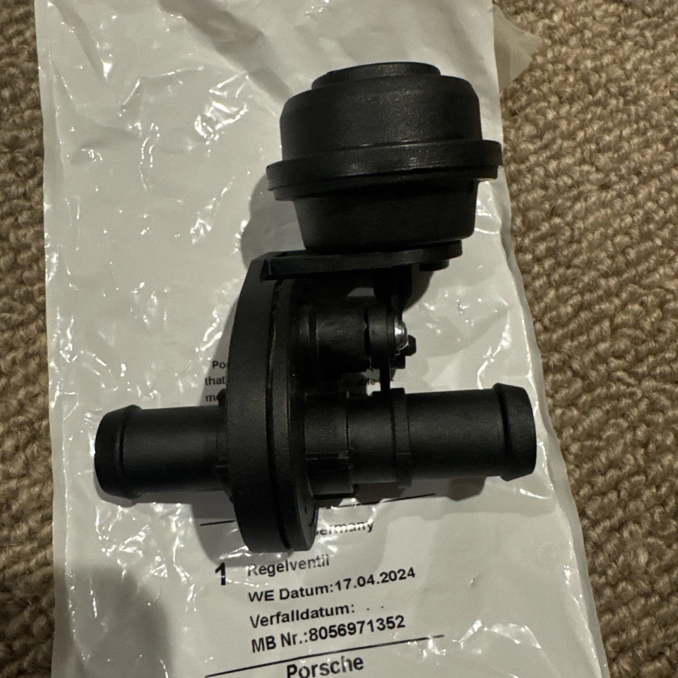 Genuine Porsche Transmission Cooler Valve 9P1-317-233 Cayman Boxster 911 - Image 3 of 4