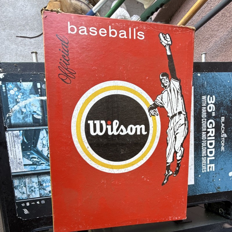 Wilson Official Baseballs A1060 12-Pack (Dozen) Professional League Raised Seam