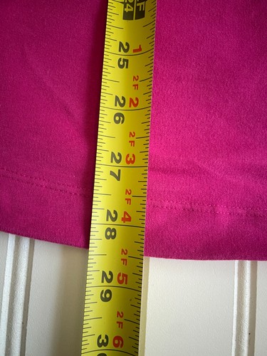 Girls Primary Derss Size 10 Fuschia - Picture 3 of 5