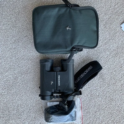 Swarovski SLC 8x30 WB Compact Waterproof Binoculars Strap, Caps and padded case - Image 1 of 4