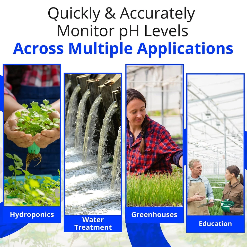 Sonda de pH Bluelab PROBPH, sonda de repuesto con montaje BNC, fácil calibración Foto 4 de 4