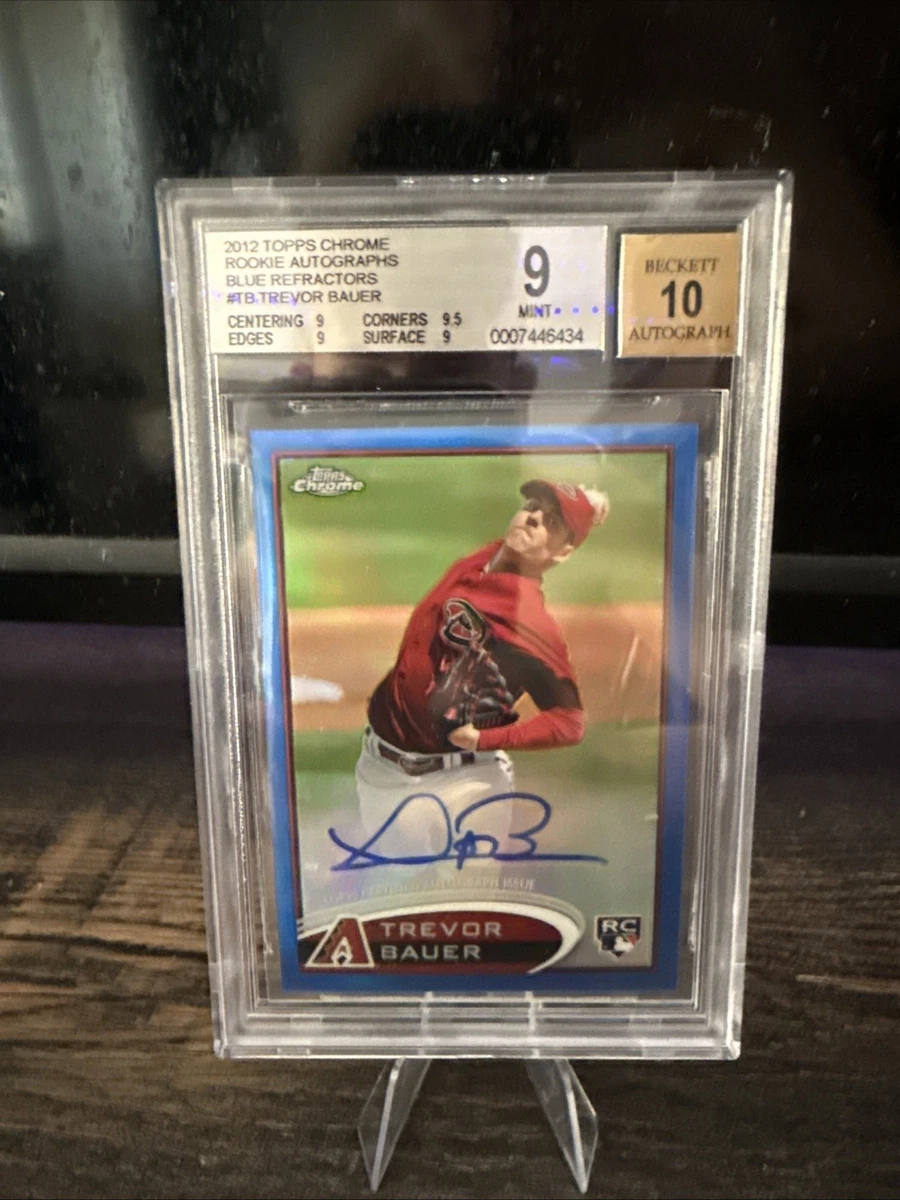 Trevor Bauer Baseball Sports Trading Cards & Accessories Rookie