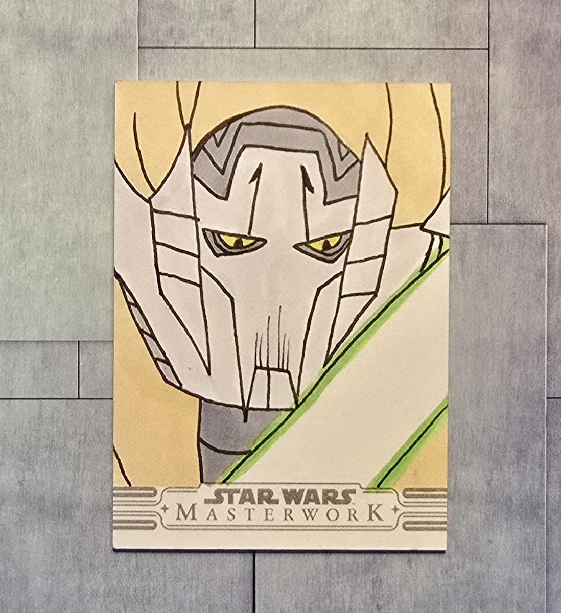 Topps Star Wars Masterwork General Grievous Collectable Trading