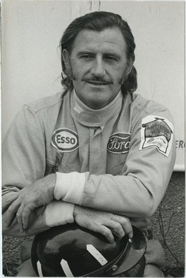 Graham Hill F1 Driver Racing 1972 kleines Pressefoto