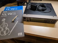 Yamaha VL70-m Virtual Acoustic Tone Generator Synthesizer Module+Patchman Turbo