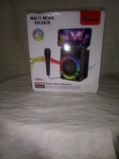 Mini Karaoke Machine with 2 Microphone Input