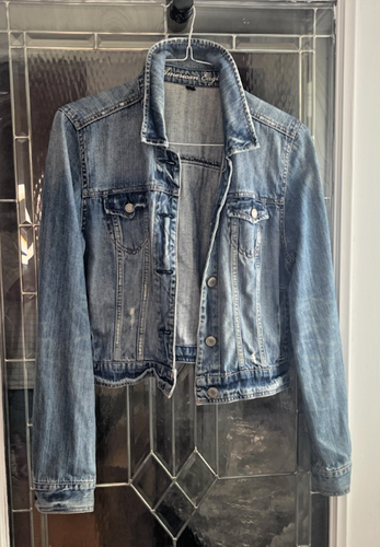 Chaqueta vaquera azul lavado claro American Eagle Outfitters talla XL